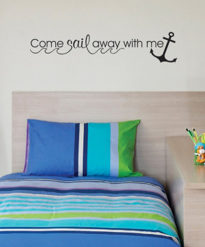 ... Belvedere Designs Black 'Come Sail Away' Wall Quote on zulily today