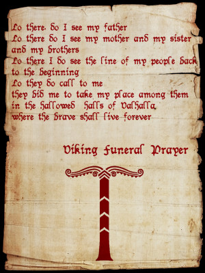 Viking Funeral Prayer by SkaldicProductions