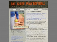 Softball-quotes.com - Softball Quotes. Eat. Sleep. Play Softball!