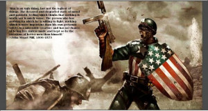 File Name : Classic Quotes Covers Captain America Wallpaper