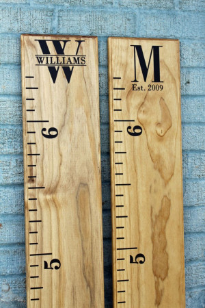 Growth Chart Ruler. Our current project