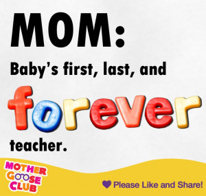 Repin if you're forever your baby's teacher #mom #baby #teacher