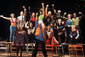 The original Broadway cast in its full, LGBT-riffic glory.