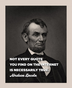 Wise Abraham Lincoln quote