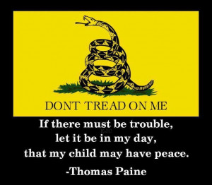 Thomas Paine on the sacrifices for liberty. - http://www ...