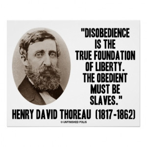 Henry David Thoreau Civil Disobedience These rules are called laws