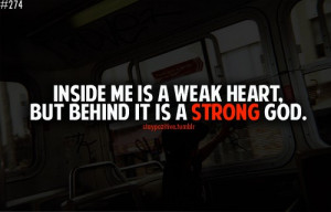 for when I am weak [in human strength], then am I [truly] strong (able ...