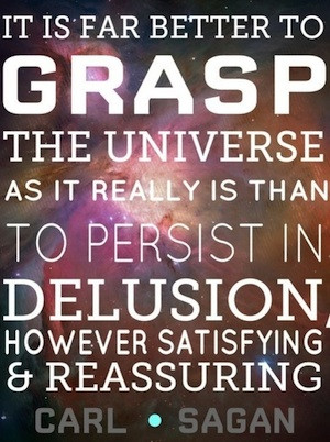 grasp the universe quote