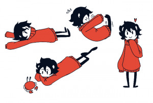 just wanted to draw cute kankris, sorry.