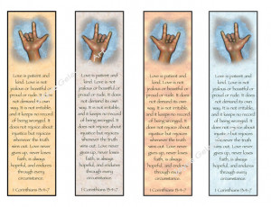 sign language bible verses