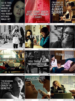 Love these Orphan black quotes