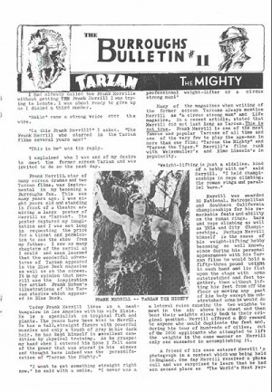 ... the mighty johnny weissmuller correspondence quotes hal foster two