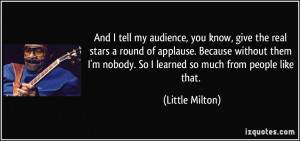 More Little Milton Quotes