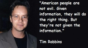 Tim robbins famous quotes 1