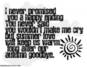 Summer Quotes After Autumn Goodbye quote