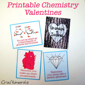 ... : Free Printable Chemistry Valentines + a List of Chemistry Love Puns