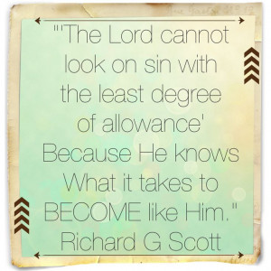 Quote from Richard G. Scott