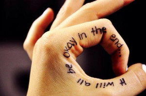 ... crazy disease that doesn't stop, I remind myself, it will all be ok