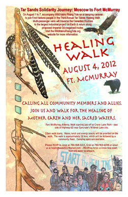 First Nations unite in tar sands healing walk