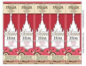 PRINTABLES Bookmarks LDS YW Young Women 2015 Theme 