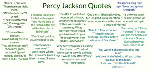 awesome)Percy Jackson Quotes by Porsheee