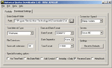 Historical stock quotes downloader screenshot 2
