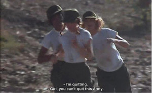 quitting Girl you can't quit this Army - Private Benjamin (1980)
