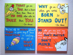 Handmade Paintings, Dr Seuss Quotes, Canvas Paintings Ideas Quotes ...