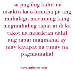 Mga quotes na patama tagalog love quotes