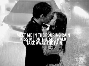 Kissing In The Rain Quotes