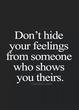 Don't hide