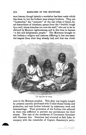 The Mormons had but little trouble with Indians, for theyapproached ...