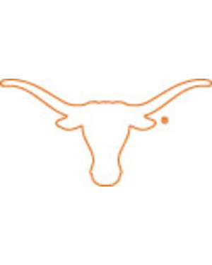 Texas Longhorns Logo Black White