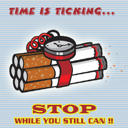 did you know with every single cigarette that you smoke you lose ...