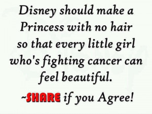 Disney Should Make A Princess With No Hair