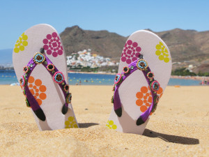 Flip Flops Sand Shutterstock