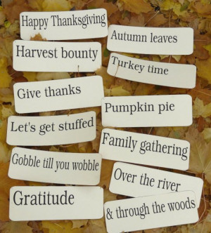 This is for a SET OF 12 LARGE Thanksgiving FLASH CARDS, that I created ...