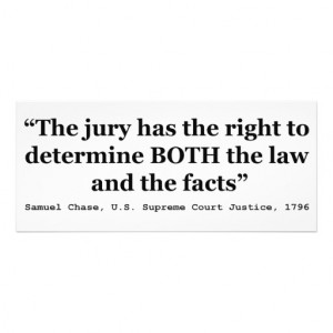 Jury Nullification Quote Justice Samuel Smith 1796 Custom Invitations