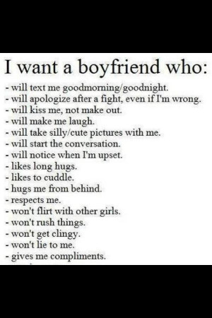 what I want