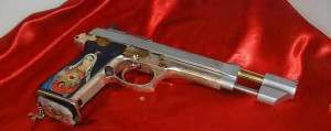 Tybalt's Twin Rapier 9mm Series R (Taurus PT-99 with custom ...