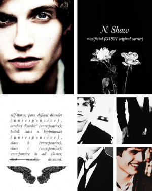 Noah Shaw - Mara Dyer Trilogy. I hate to disagree but NOAH IS NOT DEAD ...