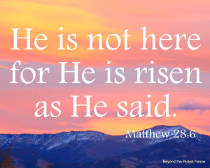 Happy Easter Sunday Verses
