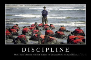 Discipline: Inspirational Quote and Motivational Poster Photographic ...