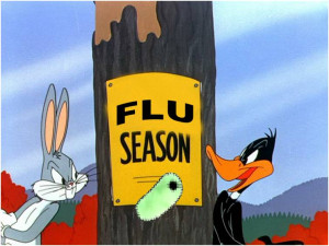 IT’S THE FLU—KEEP IT TO YOURSELF