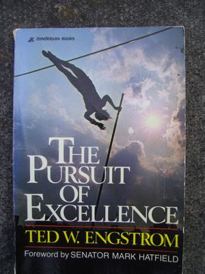 Book review: In Pursuit of Excellence, by Ted Engstrom