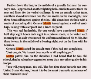 Addendum : General Mattis — nom de guerre “Mad Dog” — has a ...