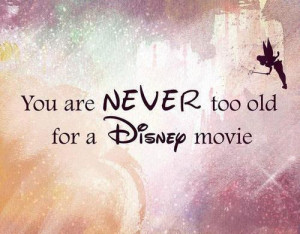 Disney quote found here .