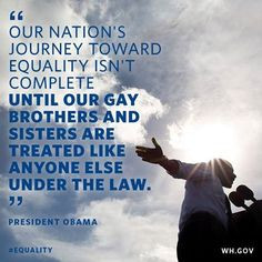No more discrimination - marriage equality More