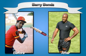 Barry Bonds Measurements Before And After Steroids