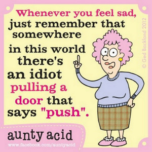 Aunty Acid cartoons
